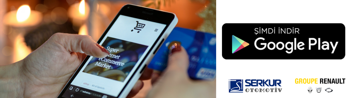 ANDROID INDIR BUTONU